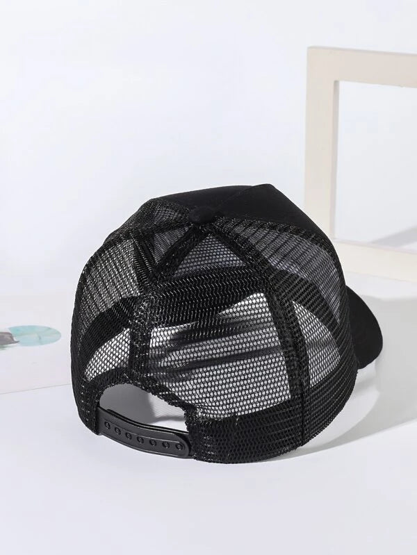 Double Black Net Cap