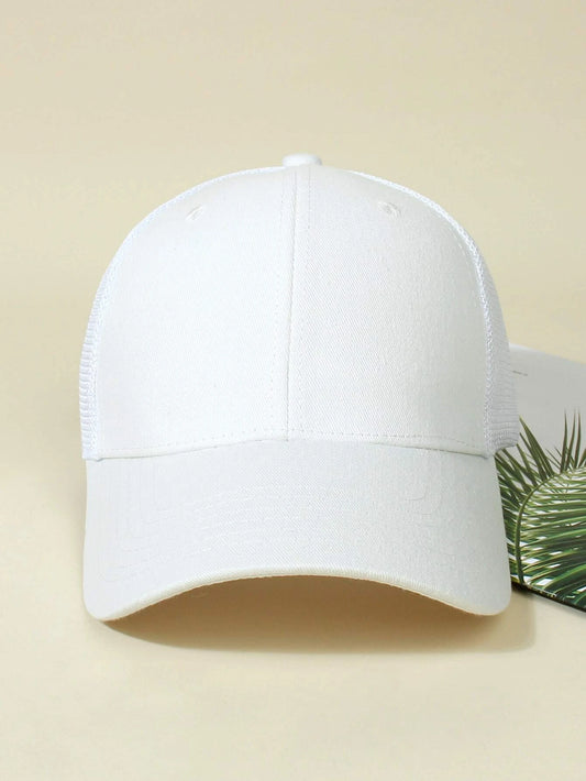 Basic White Cap