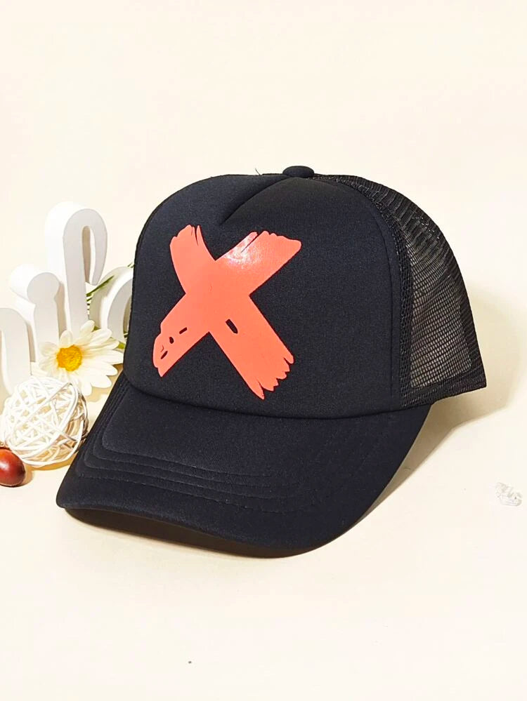 Red X Net Cap