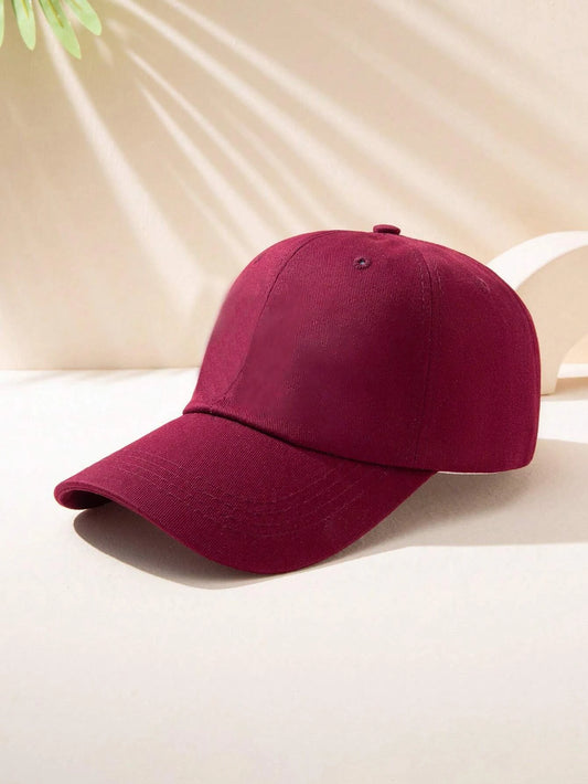 Basic Maroon Cap