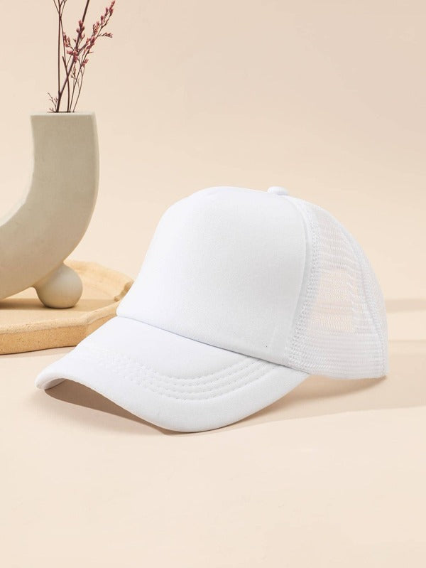 White Net Cap