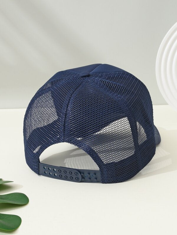 Blue Net Cap