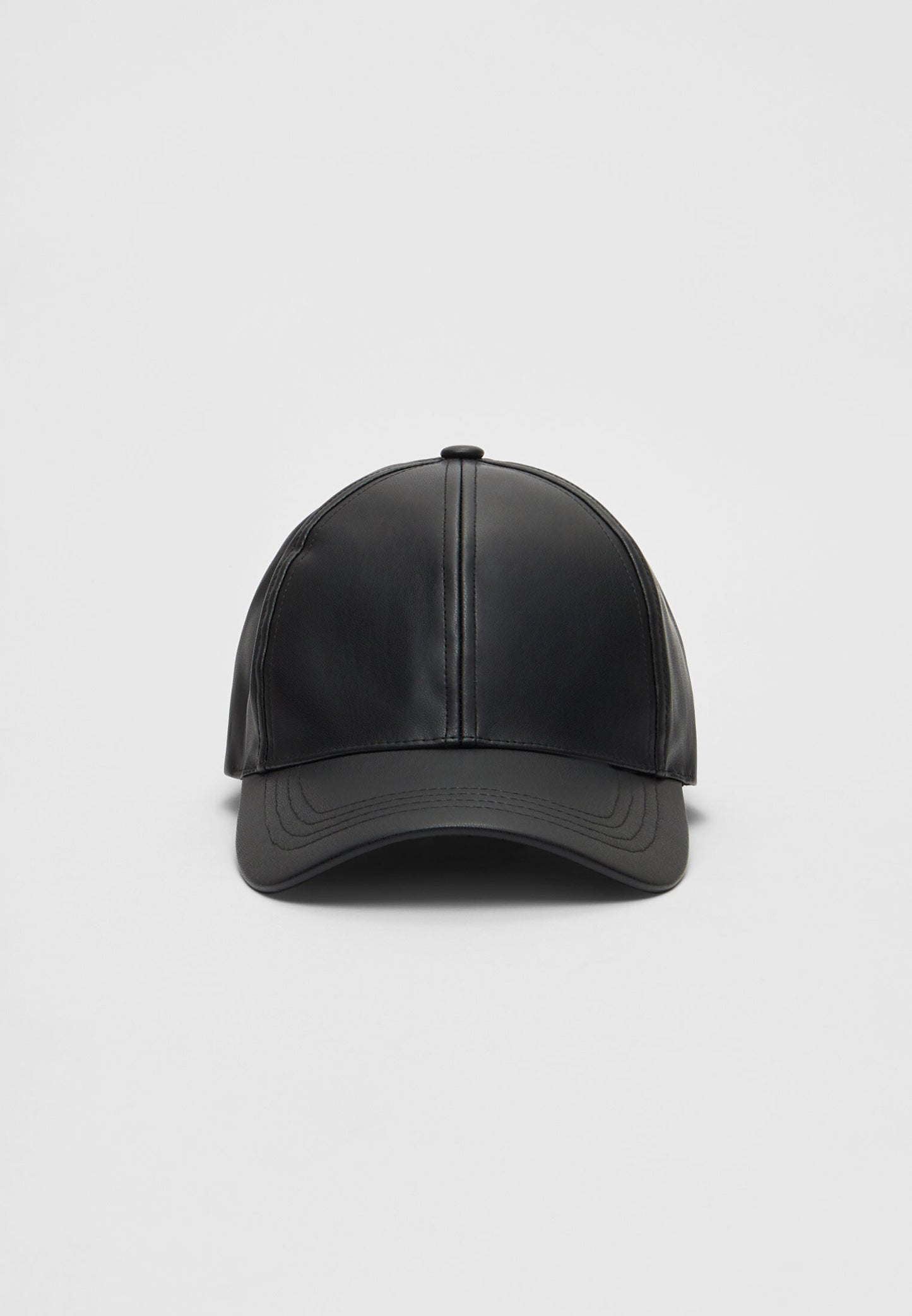 Black Leather Premium Cap