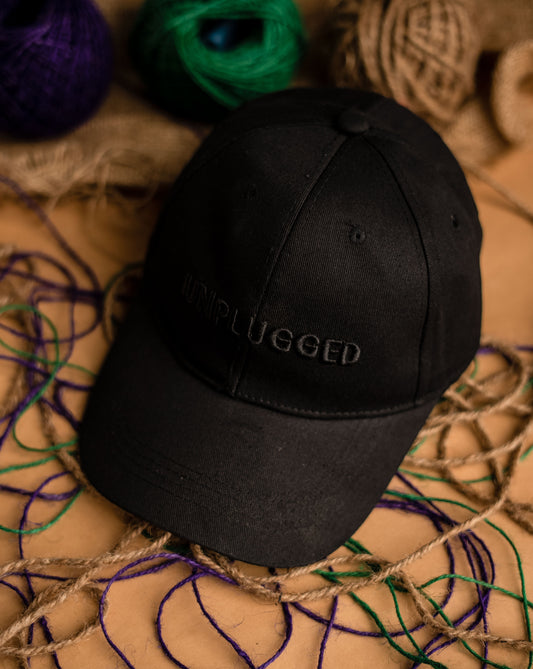 Black Plugged Cap