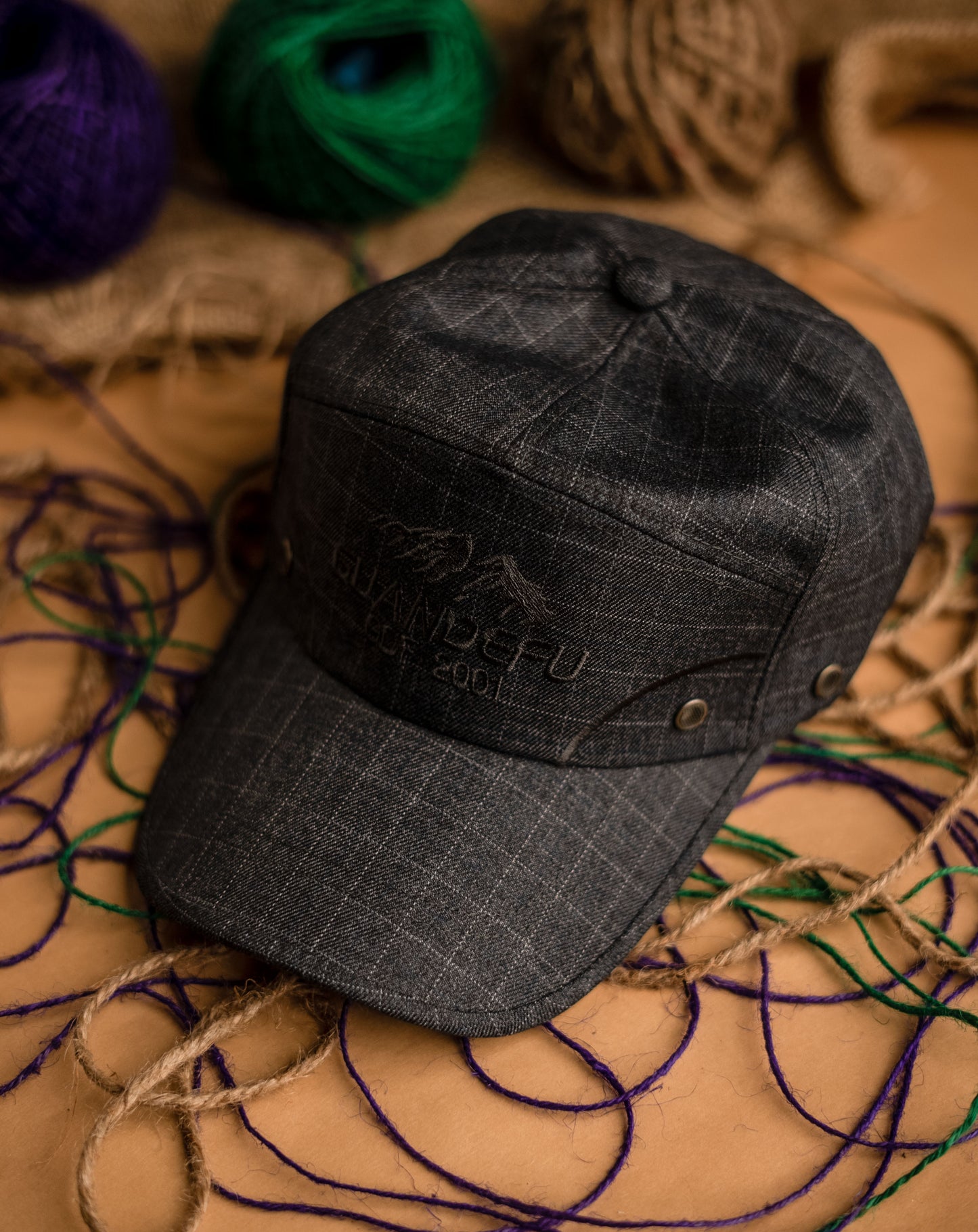 Checkered Cap 3