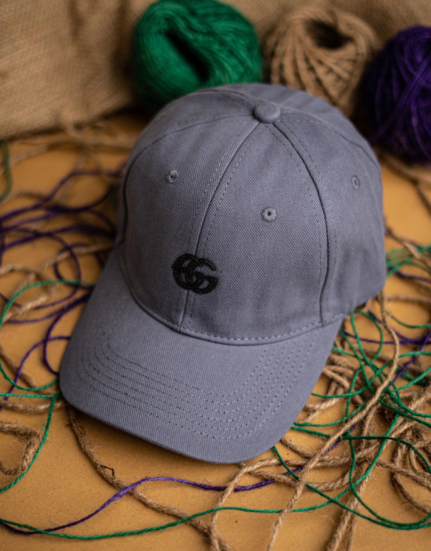 Grey G Cap