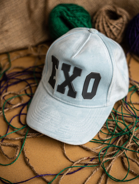 Sky Blue EXO Suede Cap CC1018