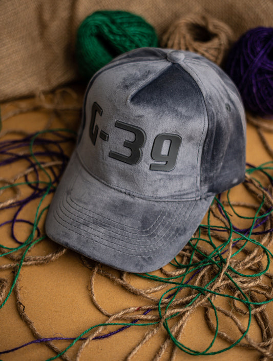 Grey G39 Suede Cap CC1014