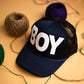 Blue BOY Net Cap