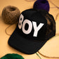 Black BOY Net Cap