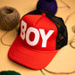 Red BOY Net Cap