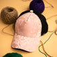 3D Rose Gold Camouflague Net Cap