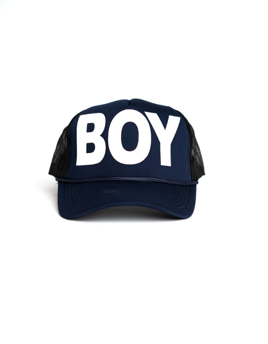 Blue BOY Net Cap