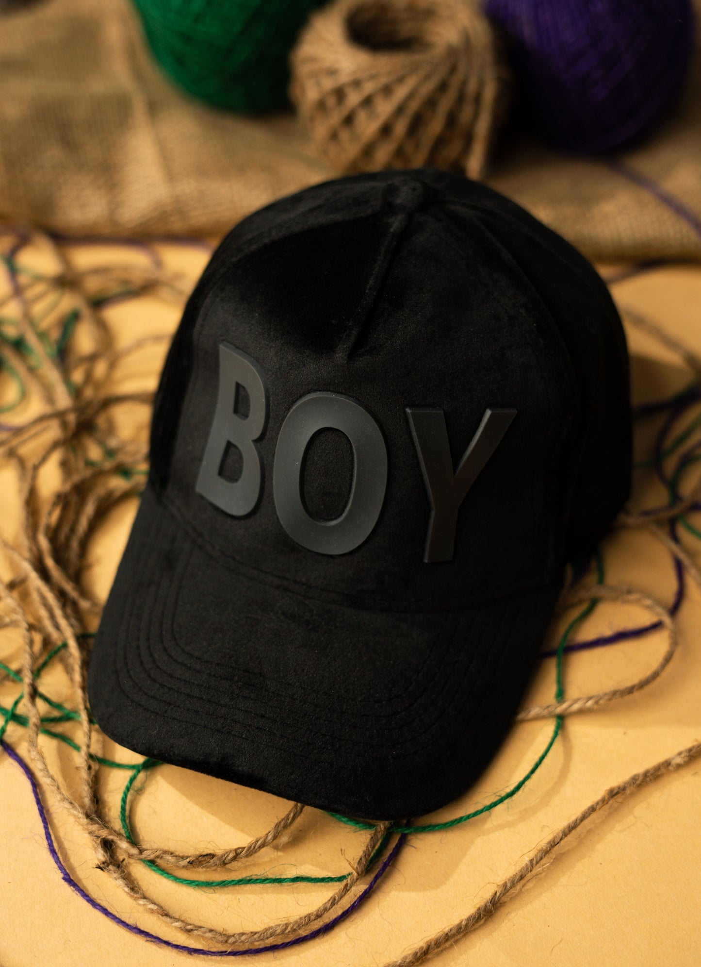 Black Boy Park Suede Premium Cap