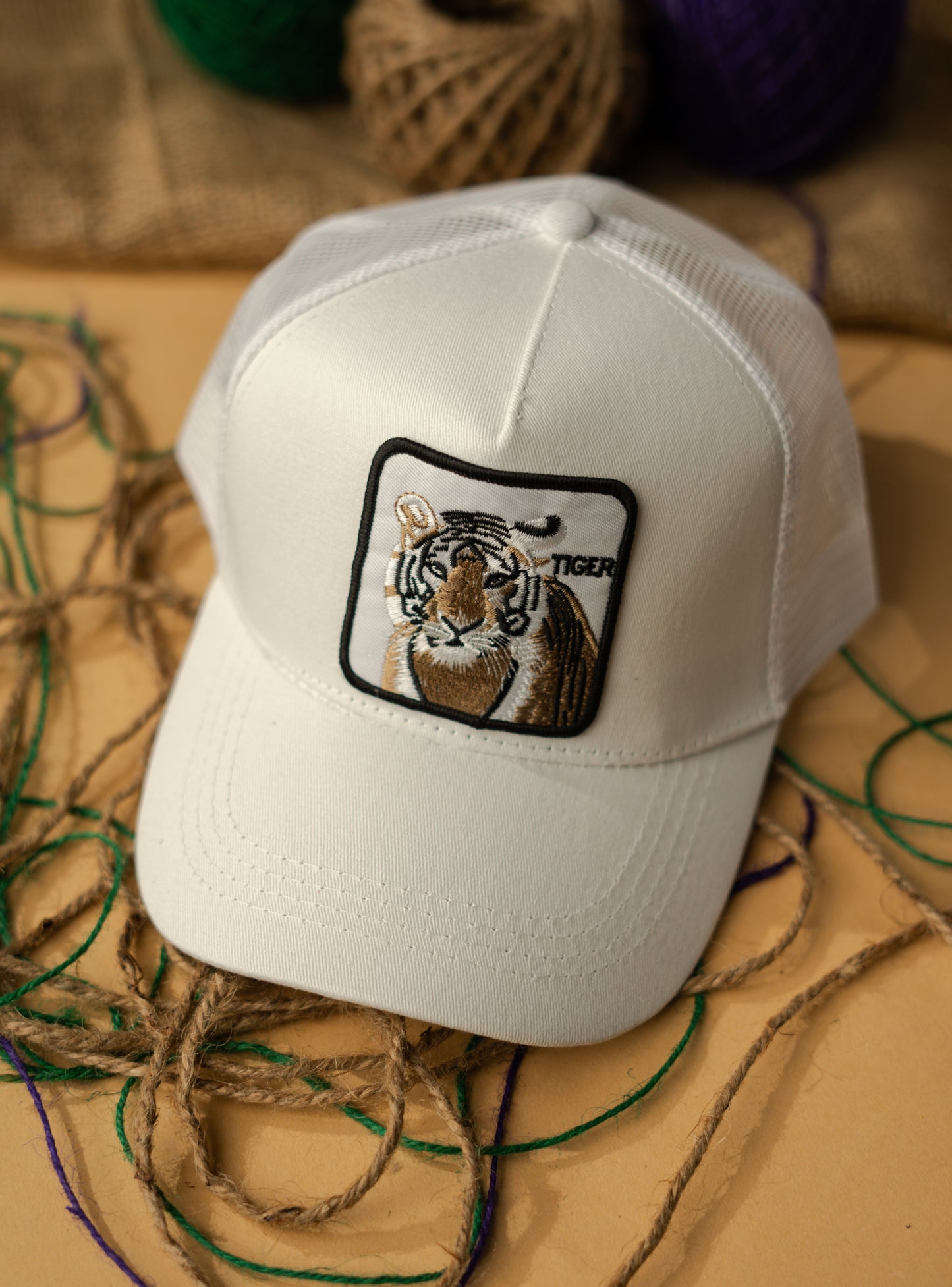 White Tiger Premium Cap