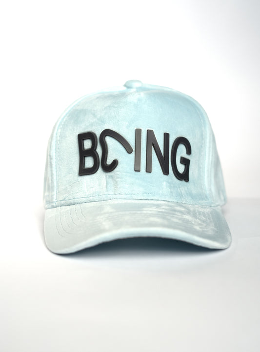 Sky Blue Being Suede Premium Cap