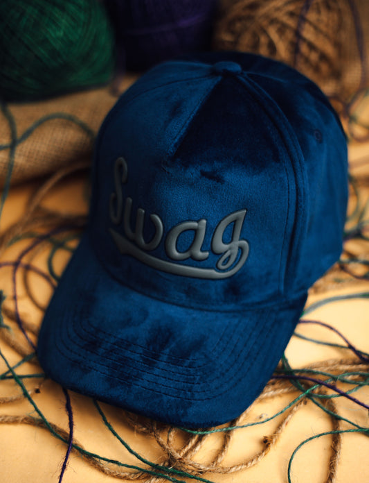 Blue Swag Premium Suede Cap