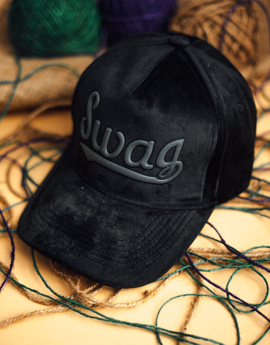 Black Swag Premium Suede Cap