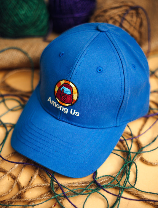 Light Blue Among Us Premium Cap