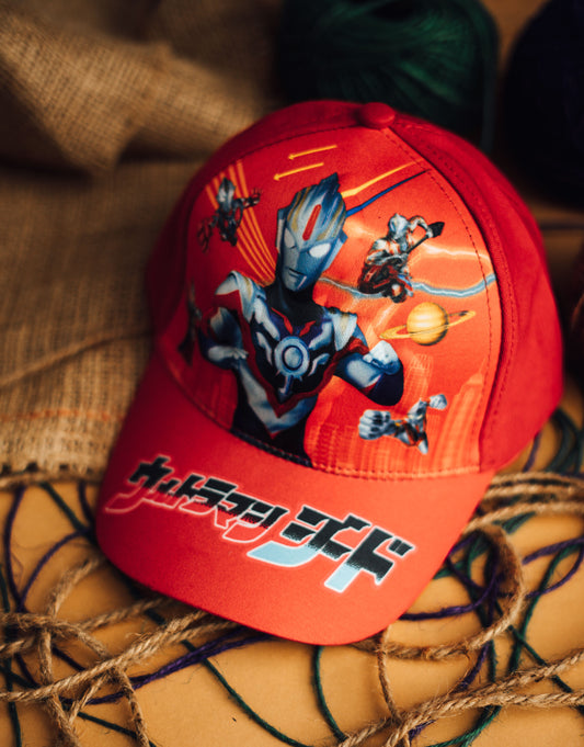 Red Ironman Kids Cap (6 to 13 years)