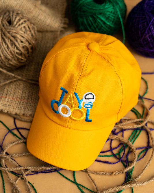 Yellow Cool Kids Cap