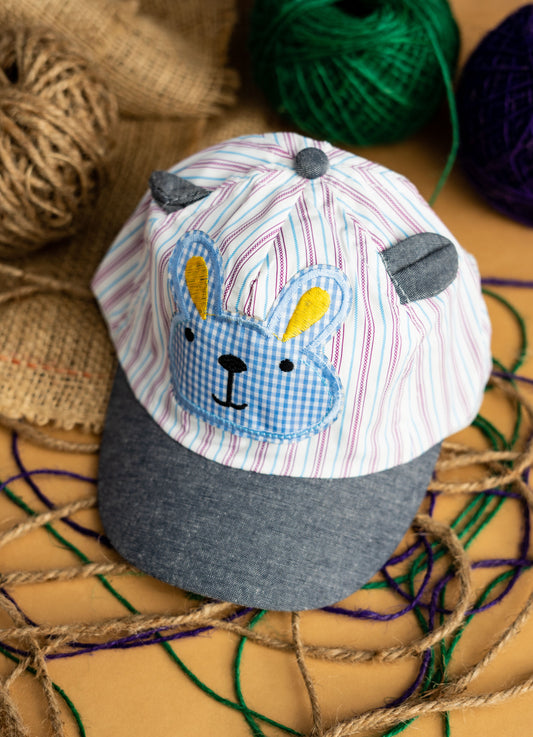 Blue Bunny Kids Cap