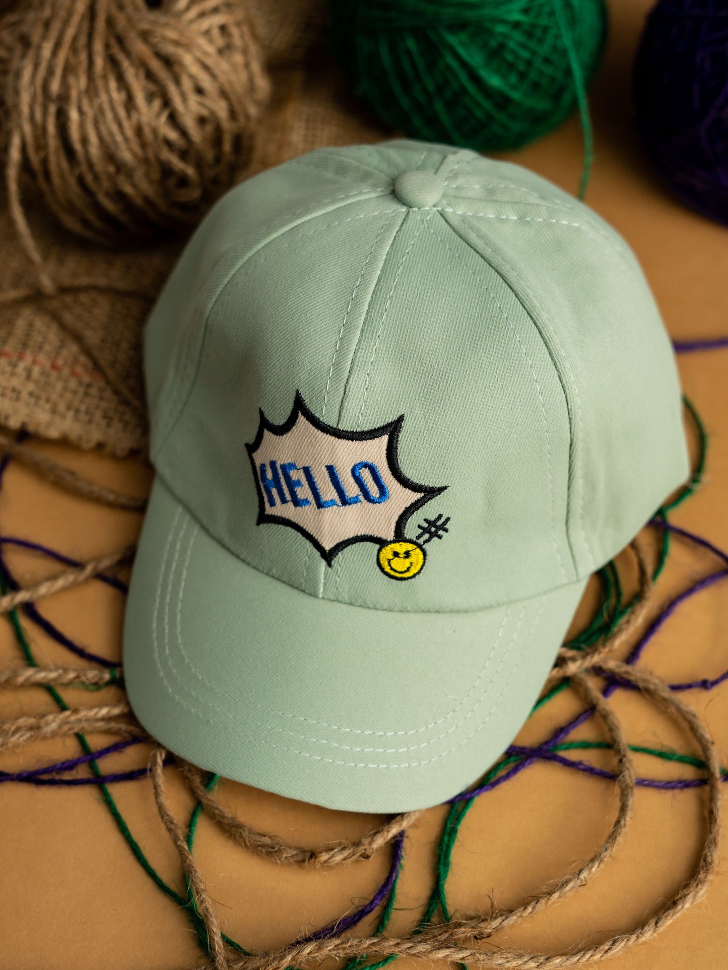 Turq Hello Kids Cap