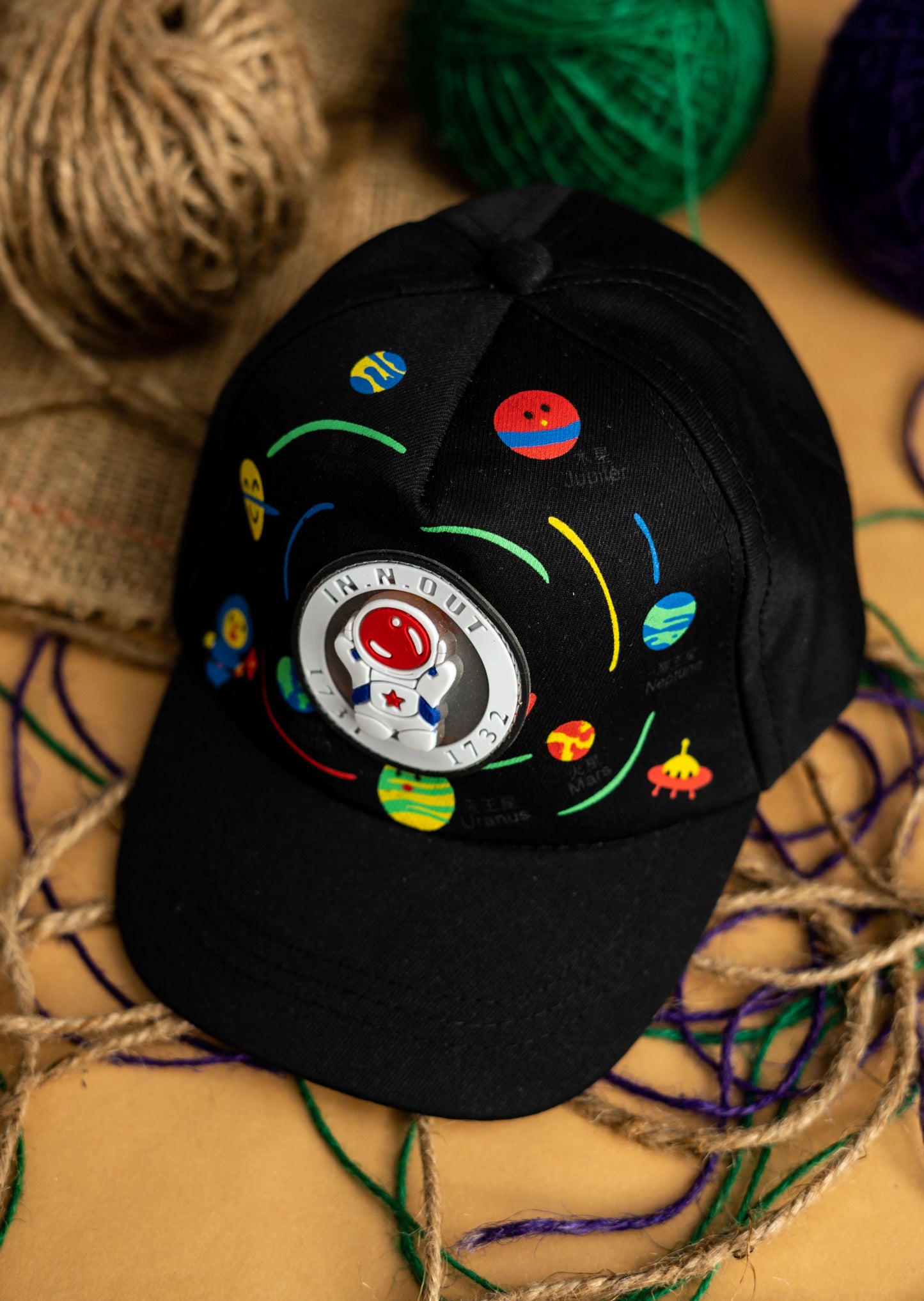 Black Planet Kids Cap