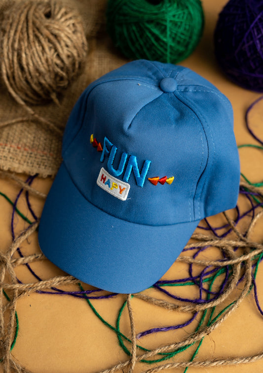 Sky Blue Fun Kids Cap