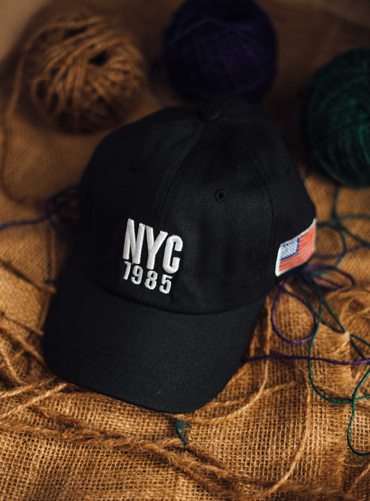 Black NYC Cap