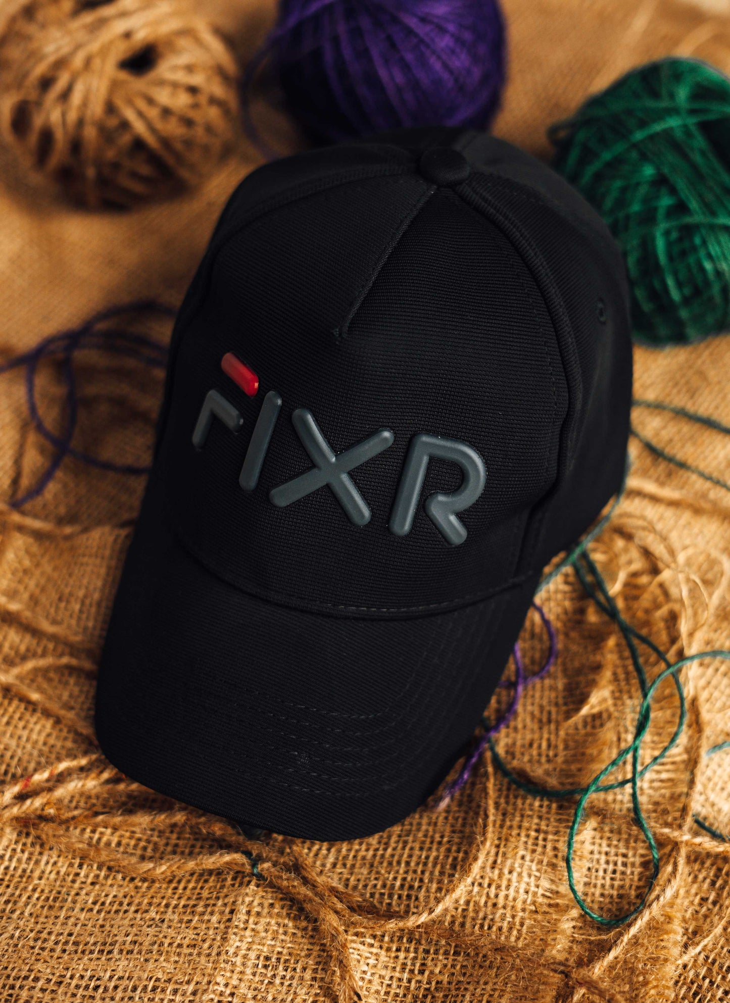 Black FIXR premium Cap