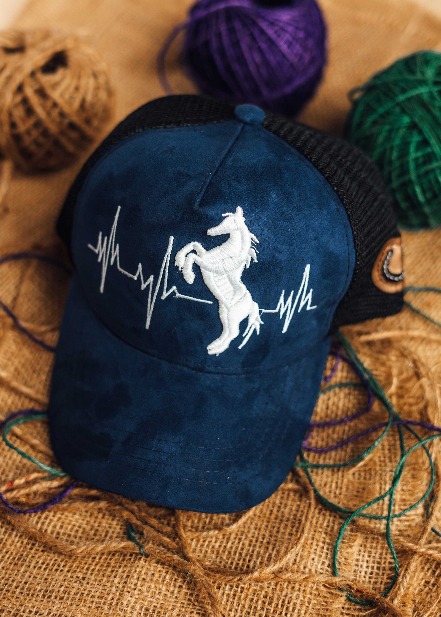 Blue Horse Premium Cap