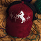 Maroon Horse Premium Cap