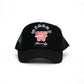 Black W Net Cap