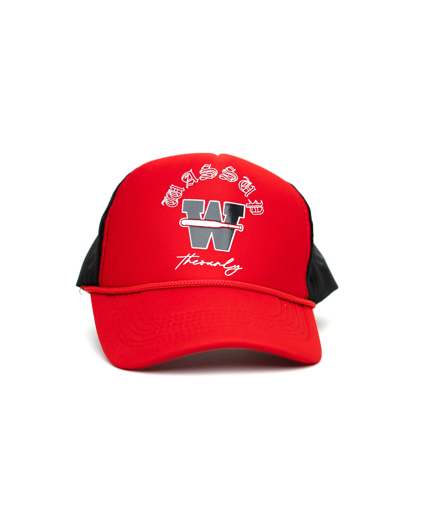 Red W Net Cap