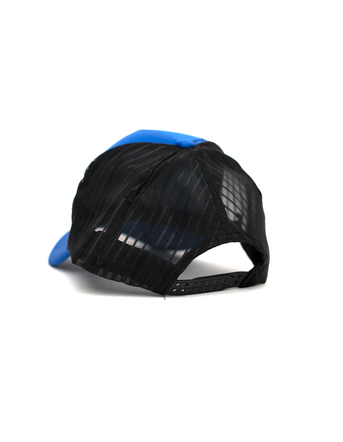 Blue W Net Cap