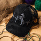 Black Horse Premium Suede Cap