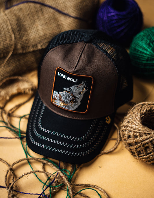 Brown Original Wolf Premium Cap