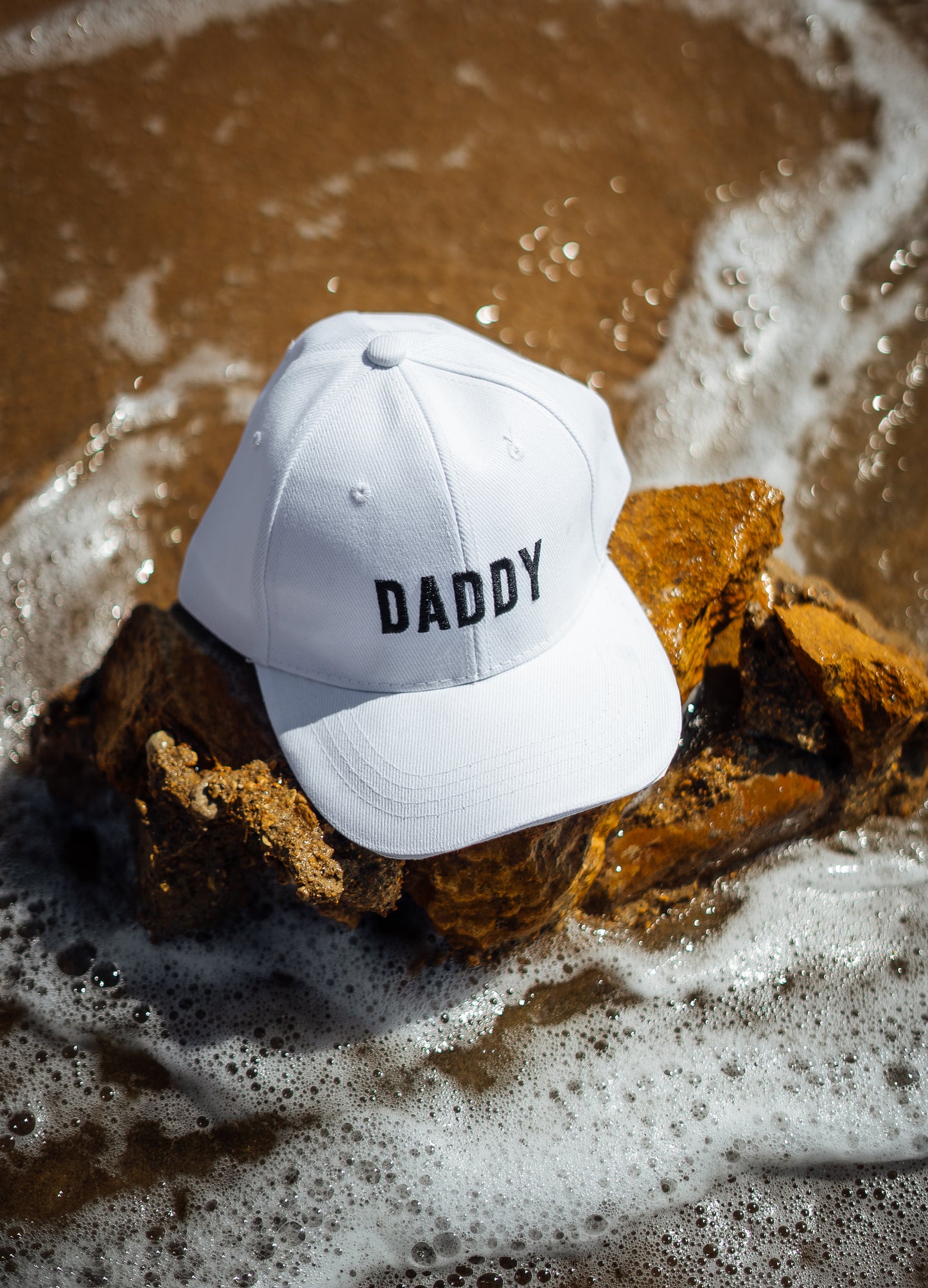 White Daddy Cap