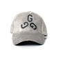 White G Suede Cap