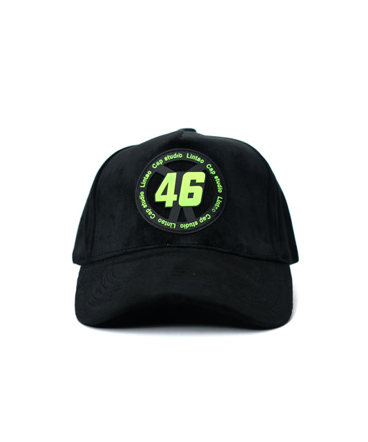 Black 46 Suede Cap