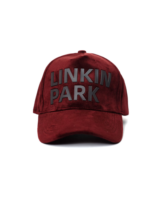 Red LP Suede Cap