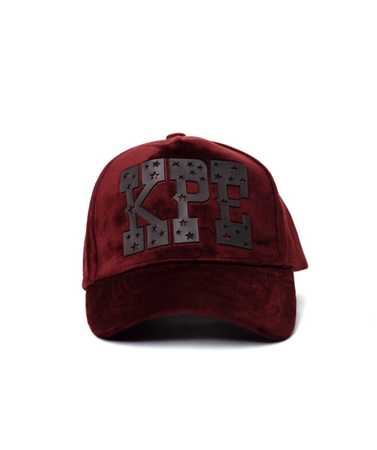 Red KPE Suede Cap