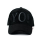 Black Yo Suede Cap