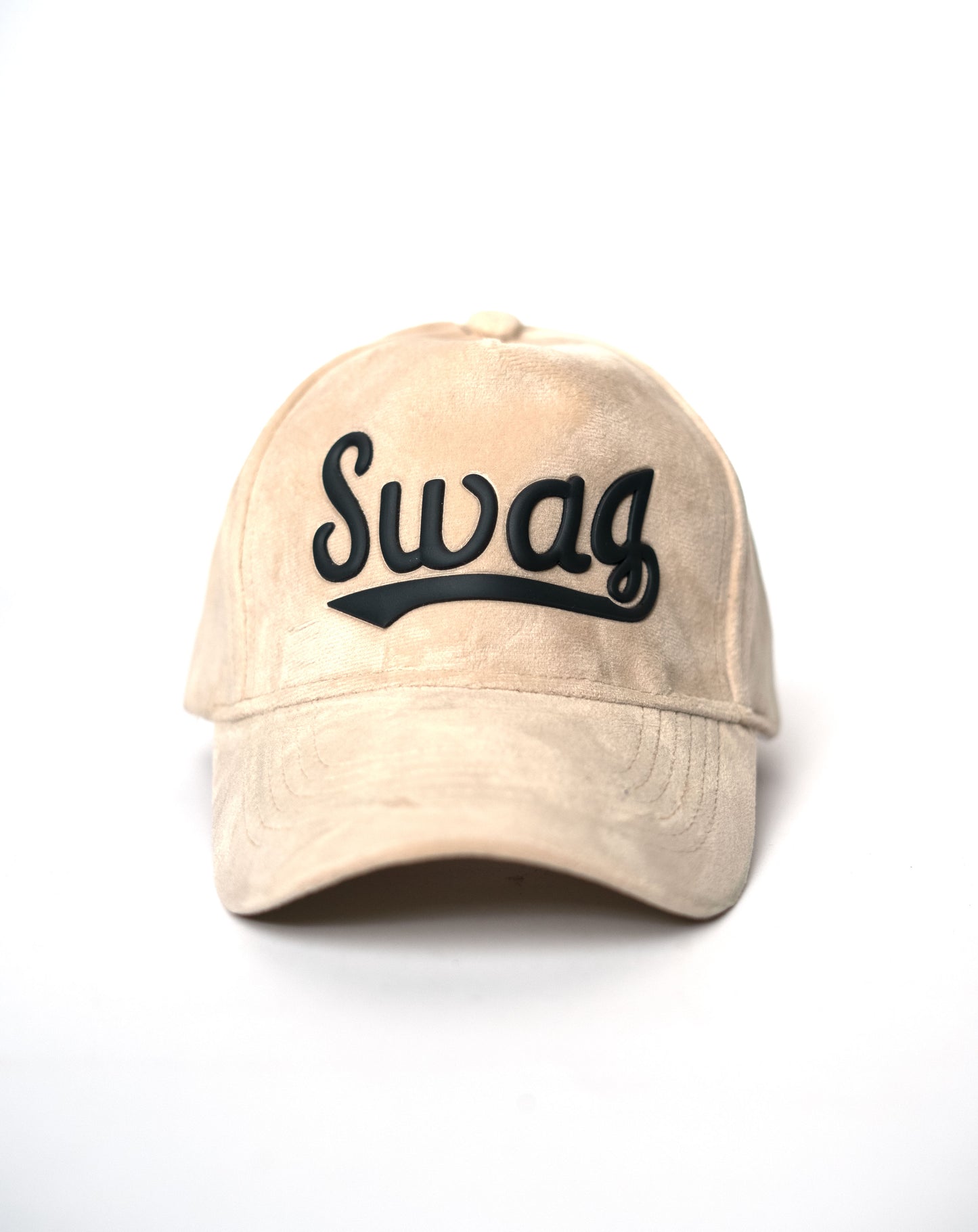 Biege Swag Suede Cap