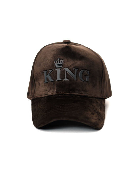 Brown King Suede Cap