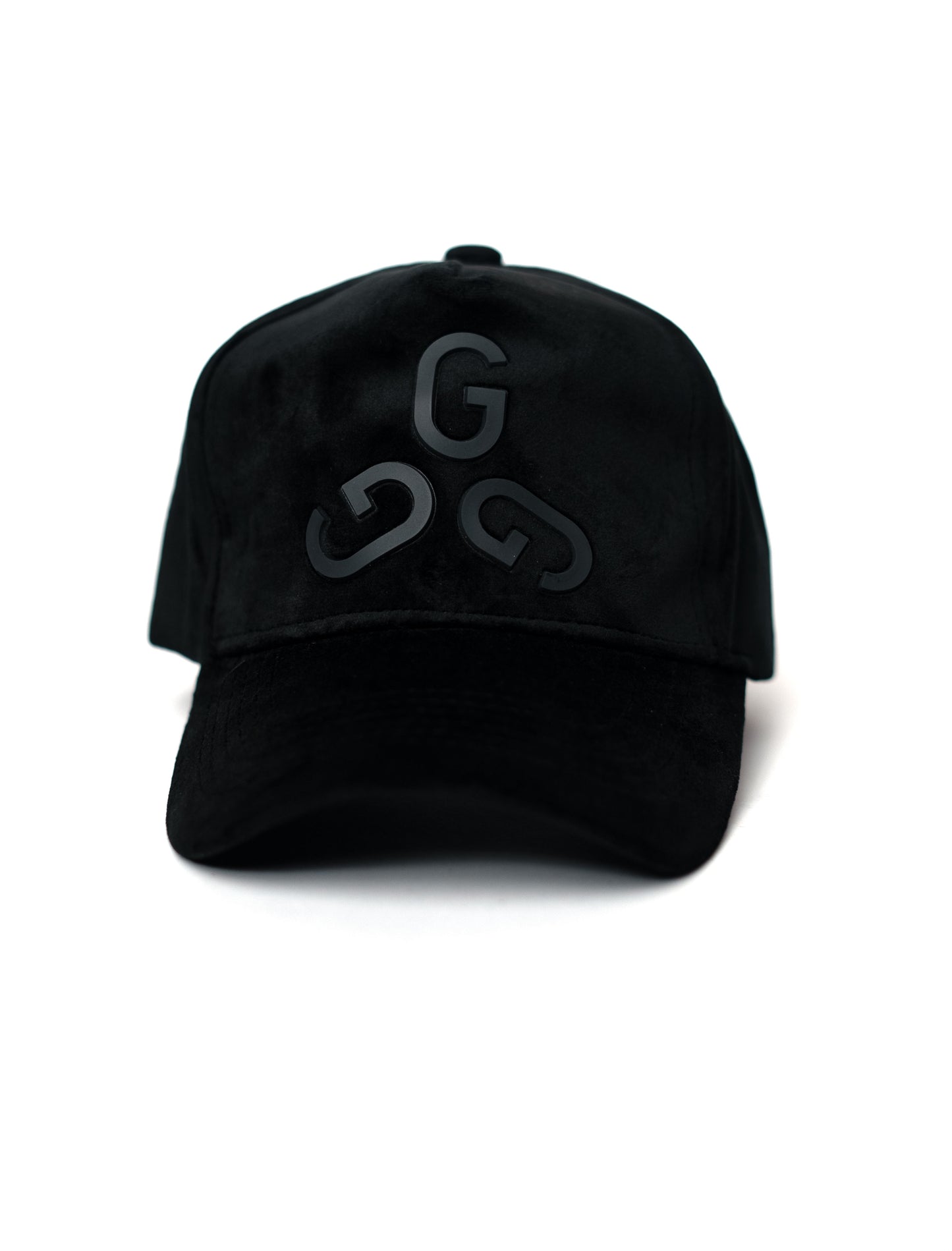 Black G Suede Cap