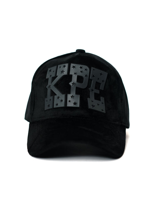 Black KPE Suede Cap