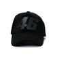 Black 46 Suede Cap