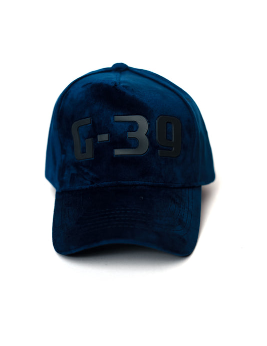 Blue 39 Suede Cap